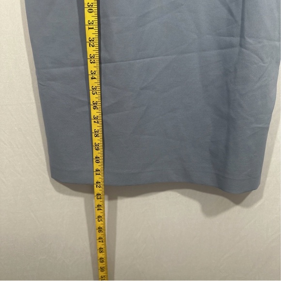 NEW $248 JS Collections [ 8 ] Sequin Hayden Knee Length Dress Denim‎ Blue - Picture 9 of 13